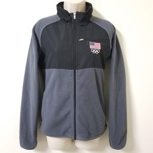 2014 USA Olympic Team Full Zip Fleece Jacket